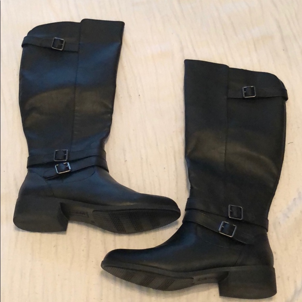 American Eagle Black Knee High Boots